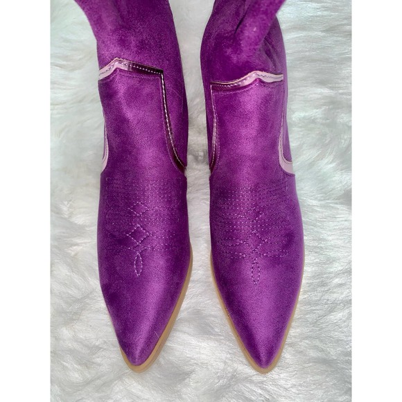 Betty 70 Butterfly Knee High Boots- Size 6.5 - Picture 10 of 11